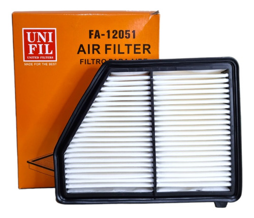 Filtro De Aire Honda Civic 2.0 2016-2018 Unifil Fa-12051