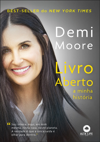 Livro aberto: A minha História, de Moore, Demi. Starling Alta Editora E Consultoria  Eireli, capa mole em português, 2022