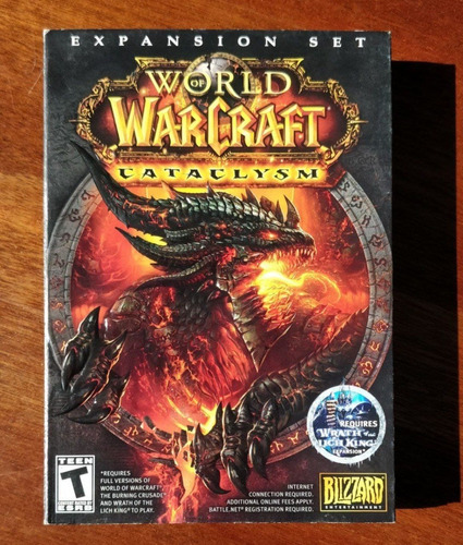 Warcraft Set De Expansion  Cataclysm  Entrega Inmediata!!
