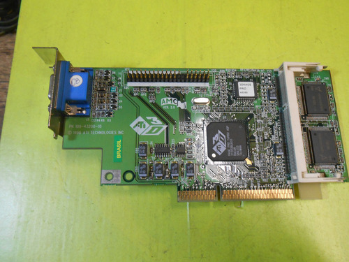 Placa De Video Agp Ati Rage Pro 3d 4mb P/n 334134-001 Retro (Usado)