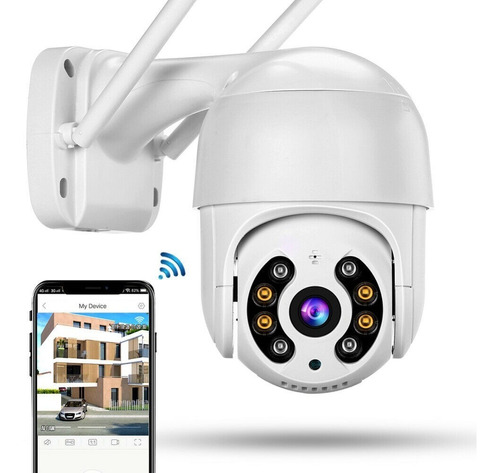 Ip Camera Segurança Smart Via Celular Wifi Audio Vídeo 1080p