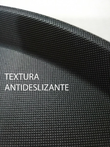 Bandeja De Mozo Antideslizante Reforzado Negro 35 Cm X1 Uni
