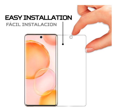 Imagen 3 de 6 de Protector De Pantalla Antishock Honor 50