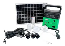 Comprar Sistema De Iluminaciòn Solar 10w 3 Focos Panel Independiente