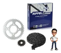 Comprar Kit Relação Riffel Cg Today 125 Titan 83u002F99 Premium Aço 1045