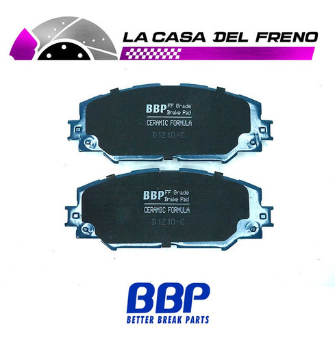 Pastilla De Freno Del Toyota Urban Cruiser 1.4 2009-2020