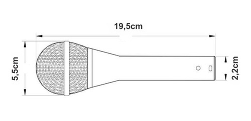 Microfono Dinamico Novik Fnk 40xlr C/ Cable
