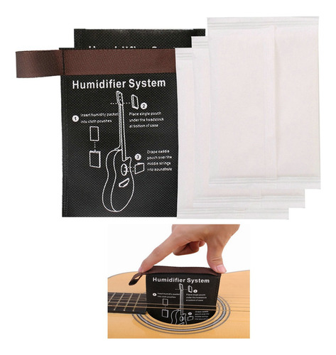 Set Humidificador Automático For Guitarra Acústica Humi Bid