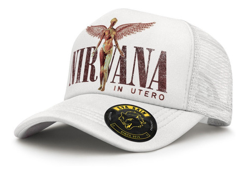 Gorra Trucker Nirvana Utero Musica Rock Grunge Eva Rain® 