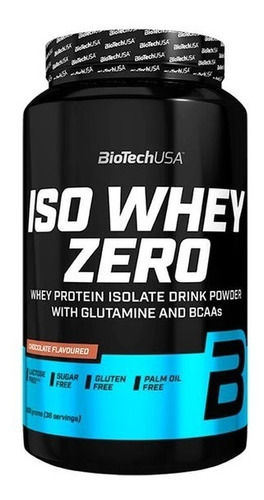 Iso Whey Zero Biotech Usa - 36 Servicios - Chocolate