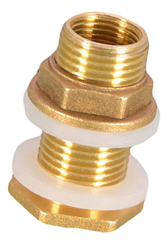 3xsólido Conector De Tanque De Agua De Latón Accesorios De