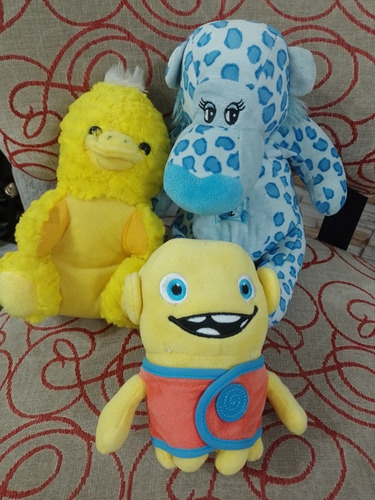 Lote De 3 Peluches 