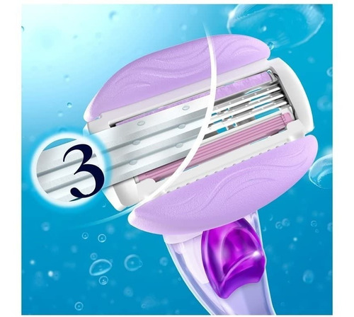 Rastrillo Gillette Venus Mujer Set 5 Cartuchos Y 1 Rastrillo