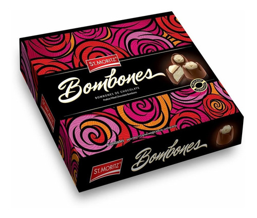 Imagen 3 de 5 de Bombones Marca St Moritz Docena (12 Estuches Variados)