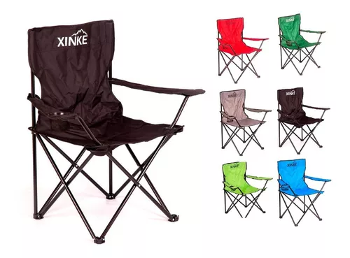  LICHSY Sillas plegables de camping, silla de camping de madera  maciza, silla plegable para sofá individual, silla portátil para deportes  de playa al aire libre, silla plegable al aire libre (color