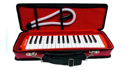 Extreme Melodica 32 Teclas 2 1/2 Octavas Color Rojo