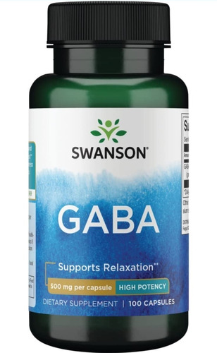 Gaba 500mg Americano Puro Sin Gluten 