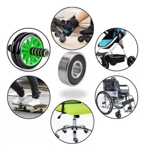Kit Rolamento 607 2rs C3 Vetor Ultra Resistente 7x19x6 10pçs