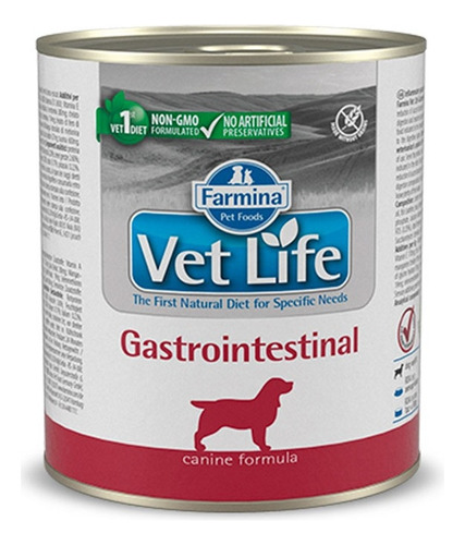 Alimento Vetlife Gastrointestinal Para Perro 300 Gr 