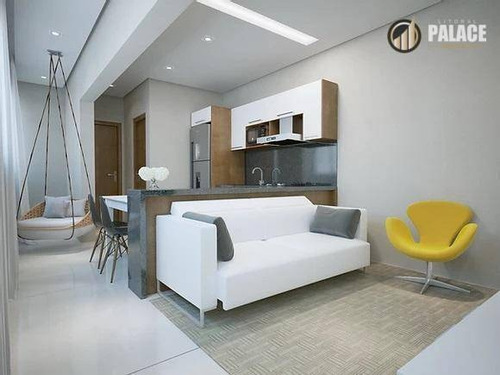 Imagem 14 de 30 de Apartamento Com 1 Dormitório À Venda, 44 M² Por R$ 246.125,00 - Vila Guilhermina - Praia Grande/sp - Ap2871
