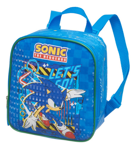 Lancheira Termica Infantil Sonic The Hedgedhog Sega Pacific 