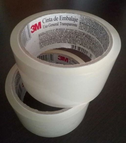 Imagen 2 de 3 de Cinta Embalaje 48 Mm X 40 Mts 3m Transpa Por 6u /importhans