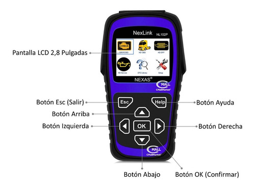 Scanner Automotriz Para Vehiculos Livianos Y Pesados 12v 24v