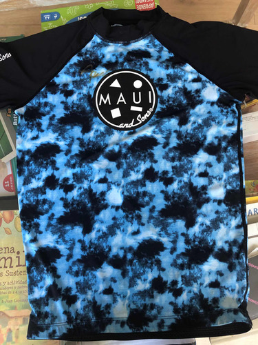 Polera De Maui Talla16  Firmada Por Alan Cleland Surfista