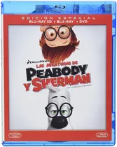 Comprar Aventuras De Peabody Y Sherman Blu Ray 3d + Blu Ray + Dvd
