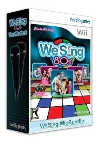 We Sing80s With 2 Microphones Nintendo Wii