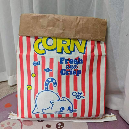 Bolsa De Juego Para Gatos Con Bolsa Arrugada Para Mascotas,