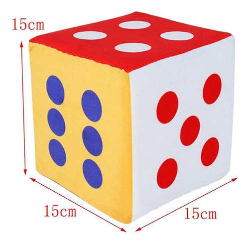 Juguete De Dados De Espuma Gigante Grande Dados De Puntos