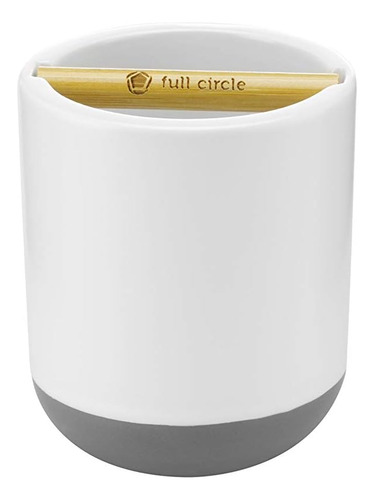 Full Circle Keep It Clean, Soporte Para Cepillos De Dientes,