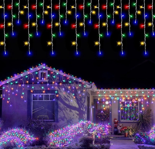 Luces de navidad y decorativas Mooncolor Monteverdi ap90051s 10m de largo 110V/220V - multicolor con cable blanco