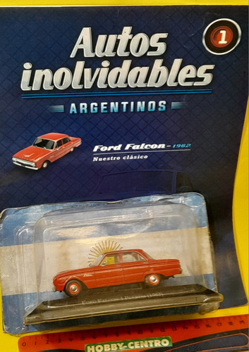 Inolvidables 1:43 Ford Falcon 1962 N*1  Rojo