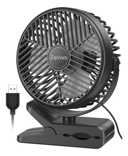 Ventilador De Escritorio Con Clamp De Zipvorb, Ventilador De