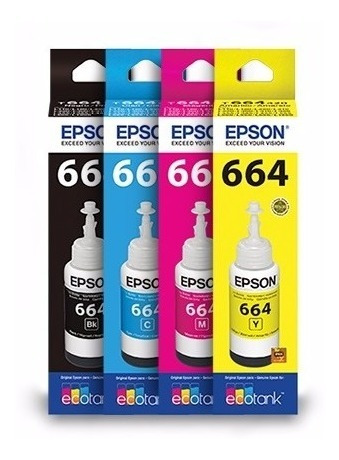 Tinta Original Epson 664 Cyan Composystem