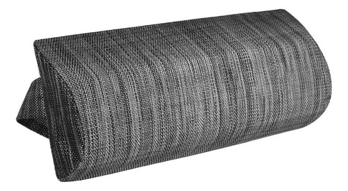 Almohada Para Cuello Reposacabezas Cojín De Negro + Gris