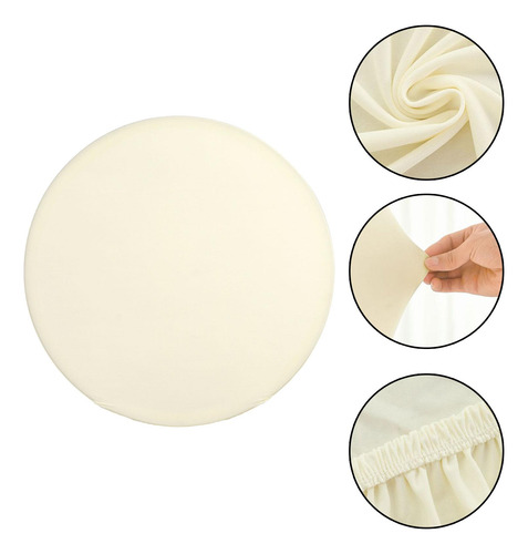 Telón De Fondo Redondo Elástico Para Beige 220 Cm