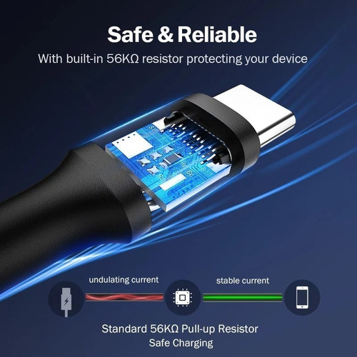 Imagem 6 de 7 de Cabo Usb Tipo C X Usb 3.0 P/ Blackmagic Atem Mini C/ 50cm
