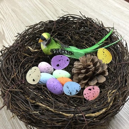 Kit De 100 Huevos De Pascua Artificiales De Espuma