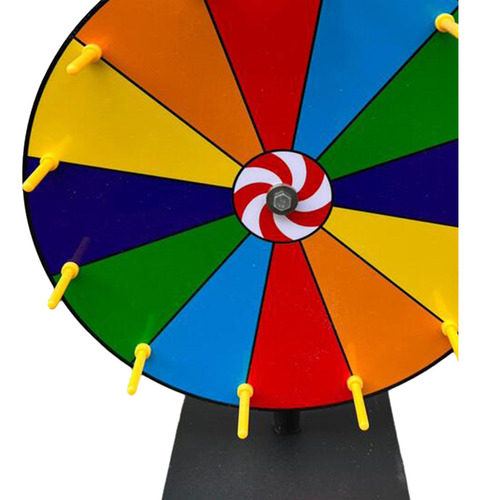 Rueda De Colores De Premio, Mesa De Rueda De, 50cm 6 Colores
