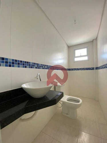 Imagem 16 de 25 de Apartamento Com 2 Dormitórios À Venda, 86 M² Por R$ 450.000 - Canto Do Forte - Praia Grande/sp - Ap3708