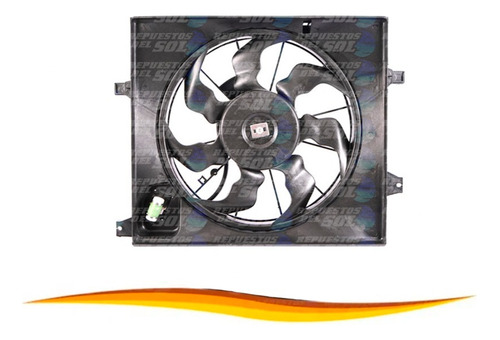 Electroventilador Para Kia Soul 1.6 2009 2013