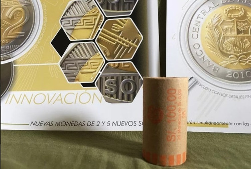 1ra. Moneda D 5 Soles Lineas Nazca Coleccion Completa 2010