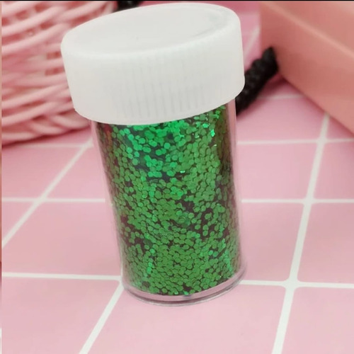 15g De Glitter Flocado Diversas Cores
