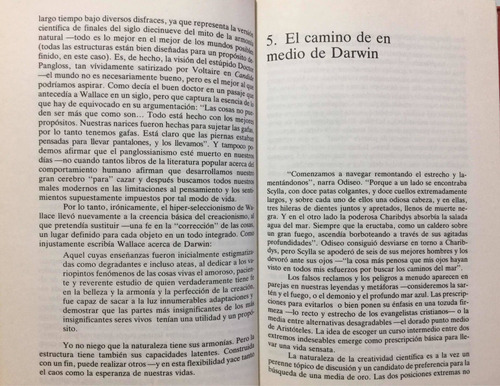 El Pulgar Del Panda. S Jay Gould. Teoría De La Evolución