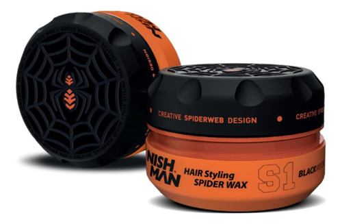 Nishman Hair Styling Spider Cera S1 Blackwidow 150ml