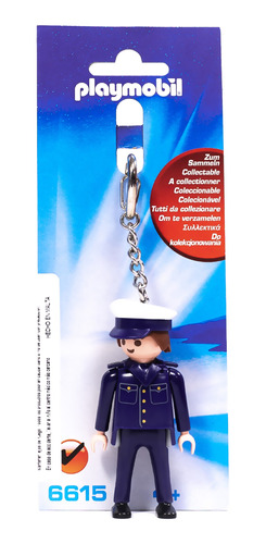 Playmobil Llavero De Policia