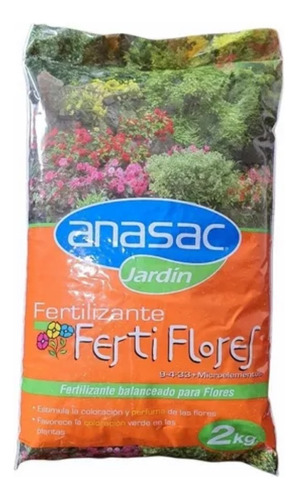 Fertilizante Para Flores 1kg Anasac